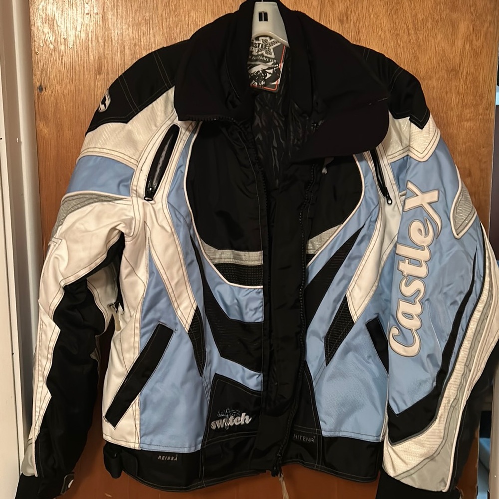 Don’t use it anymore it’s a Castle x size small great condition